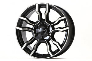 JAOS BACCHUS CM-1 120x8.5 18 6H139.7 SMOKE POLISH BLACK WHEEL FOR LEXUS GX 2010- B882086SPB