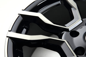 JAOS BACCHUS CM-1 120x8.5 18 6H139.7 SMOKE POLISH BLACK WHEEL FOR LEXUS GX 2010- B882086SPB