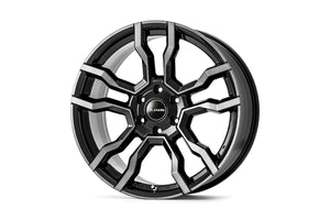 JAOS BACCHUS CM-11 22X10.0J +58 6H139.7 SMOKE POLISHED BLACK WHEEL FOR TOYOTA LAND CRUISER 250 TRJ250W GDJ250W B882201SPB