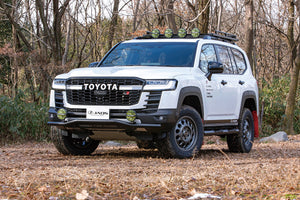 JAOS TRIBE 18X8.5J +55 6H139.7 MATTE GUNMETAL WHEEL FOR TOYOTA LAND CRUISER 250 TRJ250W GDJ250W B949885MGM