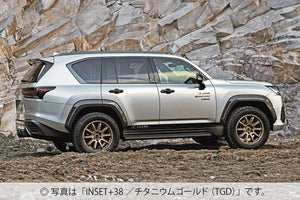 JAOS TRIBE CROSS 20X9.0J +55 6H139.7 MATTE GUNMETAL WHEEL FOR TOYOTA LAND CRUISER 250 TRJ250W GDJ250W B952090MGM
