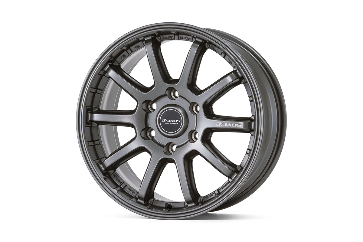 JAOS TRIBE CROSS 18X8.5J +41 6H139.7 MATTE GUNMETAL WHEEL FOR LEXUS GX550 24+ B952888MGM