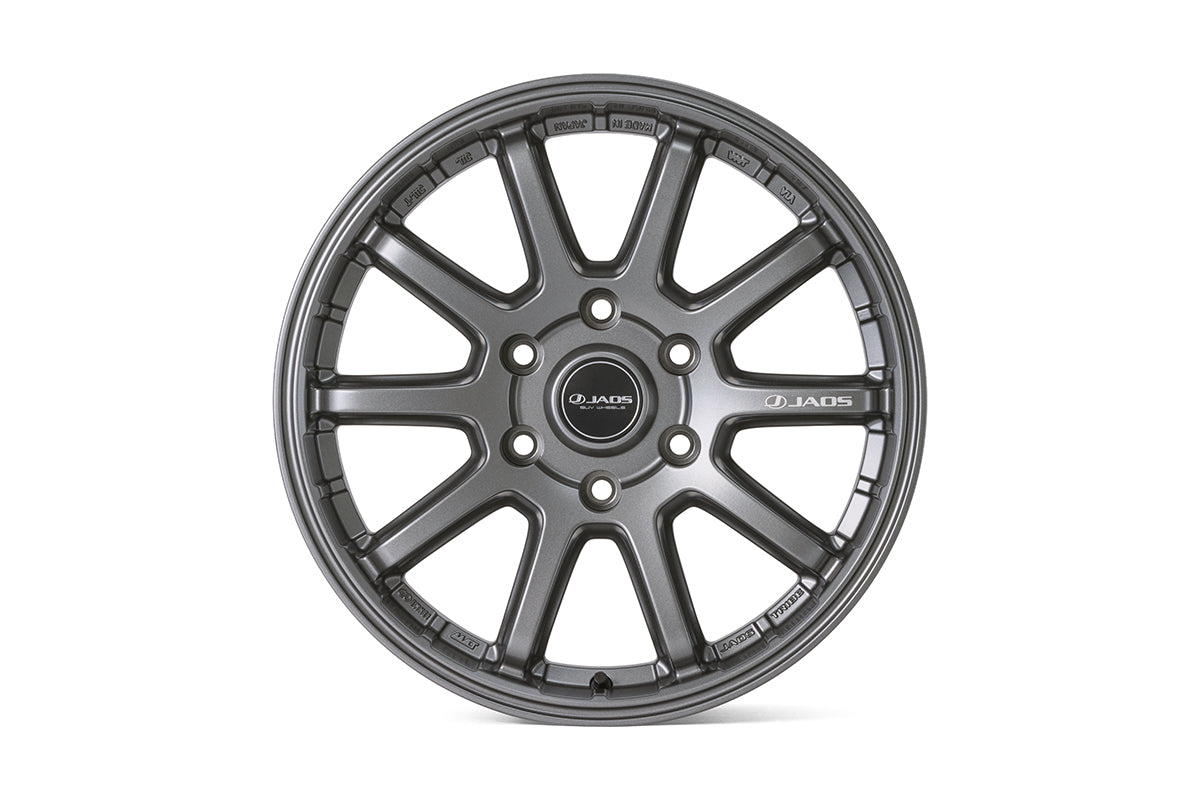 JAOS TRIBE CROSS 18X8.5J +41 6H139.7 MATTE GUNMETAL WHEEL FOR LEXUS GX550 24+ B952888MGM