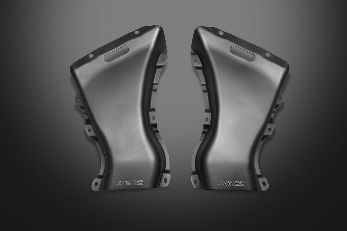 MINE'S FRONT BRAKE AIR DUCT SET LEFT AND RIGHT FOR NISSAN SKYLINE GT-R BNR32 MINES-00180