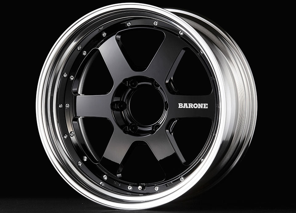 FABULOUS BARONE RS-6 20X9.5J +0 6X139.7 GLOSS BLACK FOR  FABULOUS-00004