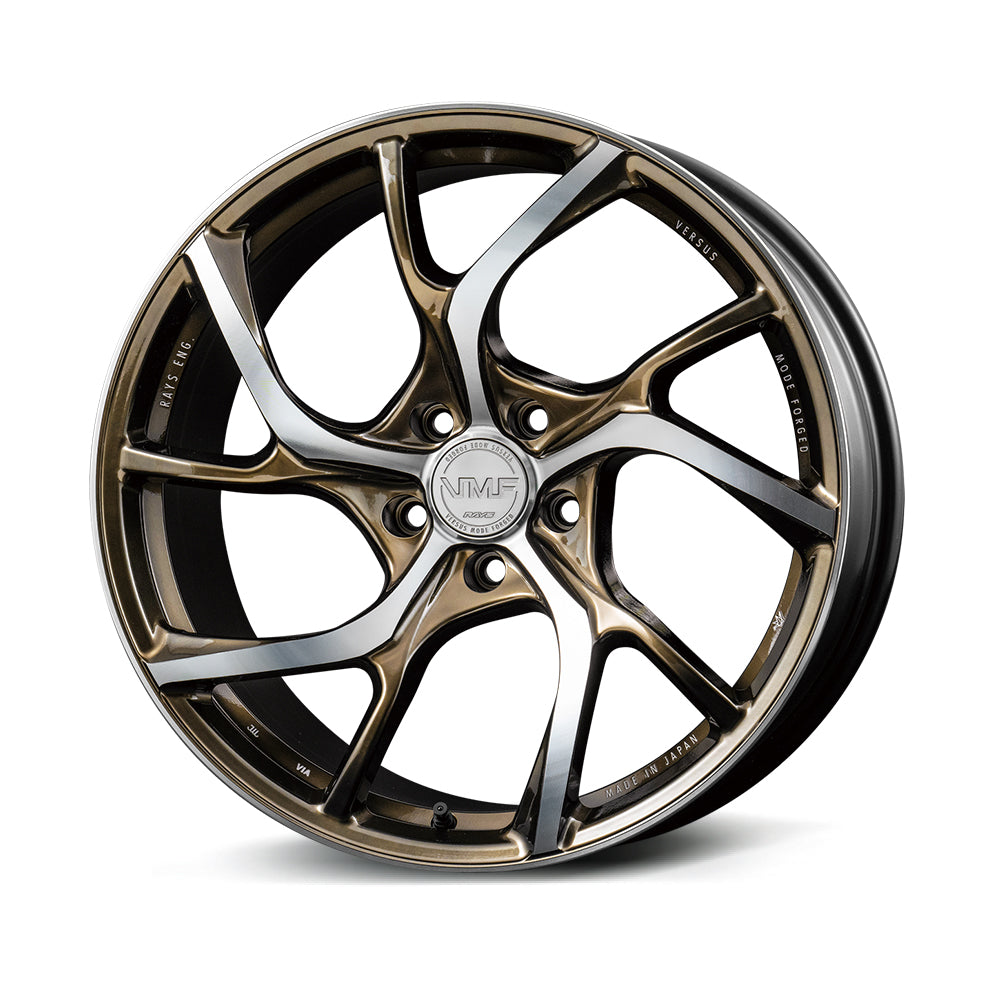 RAYS VMF C-01 LIMITED EDITION 20X9J +37 5X114.3 DIAMOND CUT SHINING BRONZE METAL (NX) 12980903795NX