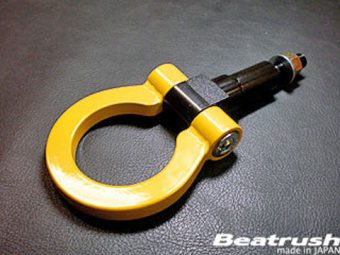 LAILE BEATRUSH FRONT TOW HOOK YELLOW For ROVER MINI XN12 C100032TF-FS