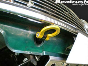 LAILE BEATRUSH FRONT TOW HOOK YELLOW For ROVER MINI XN12 C100032TF-FS