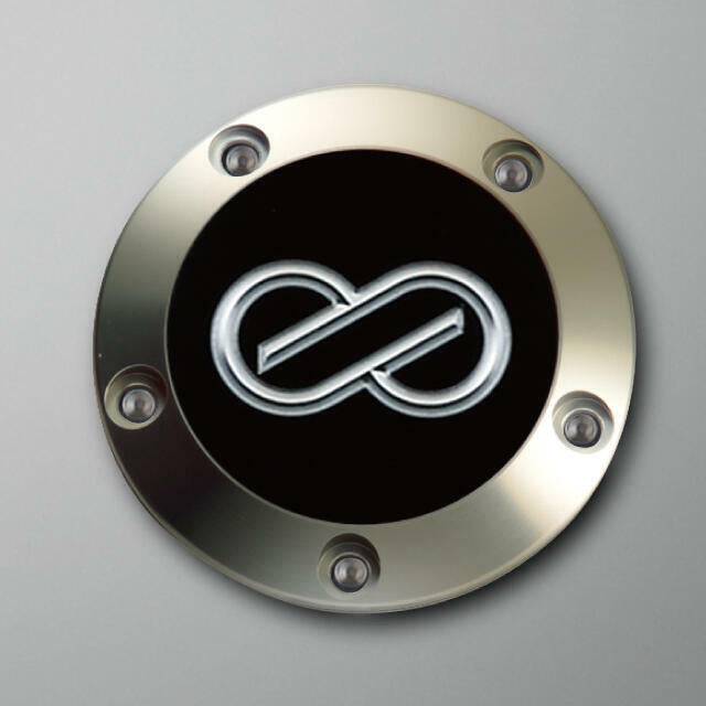 ENKEI RACING CENTER CAP SCREW FASTENING TYPE BLACK CAA51B-9-ORA02C