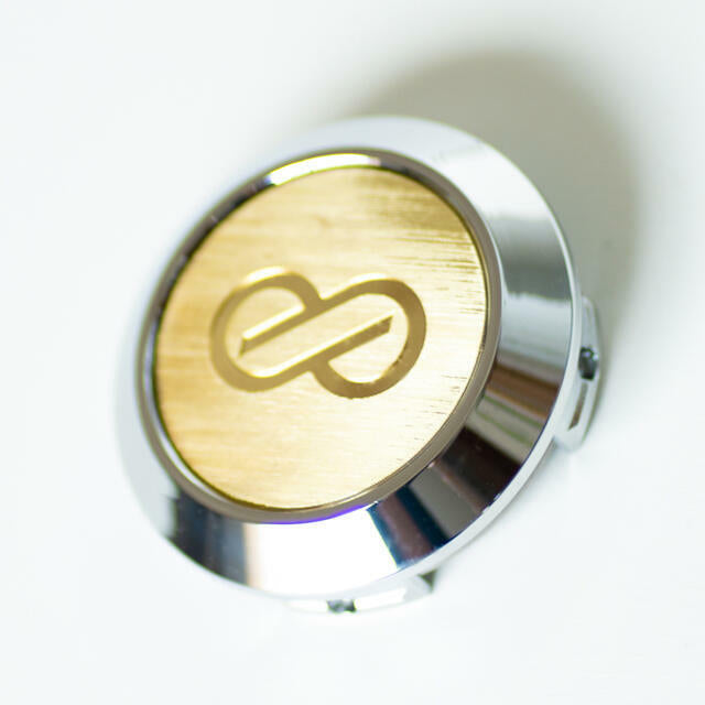 ENKEI PERFORMANCELINE CENTER CAP MIDDLE TYPE GOLD HAIRLINE CAP89B-G