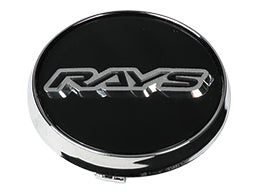 RAYS HOMURA WHEEL ATTACHED CENTER CAP NO.25 GENERAL CAP V1 LOW BK-CHROME FOR  61020000001BC