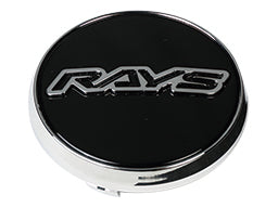 RAYS HOMURA WHEEL ATTACHED CENTER CAP NO.26 GENERAL CAP V2 BK-CHROME FOR  61020000002BC
