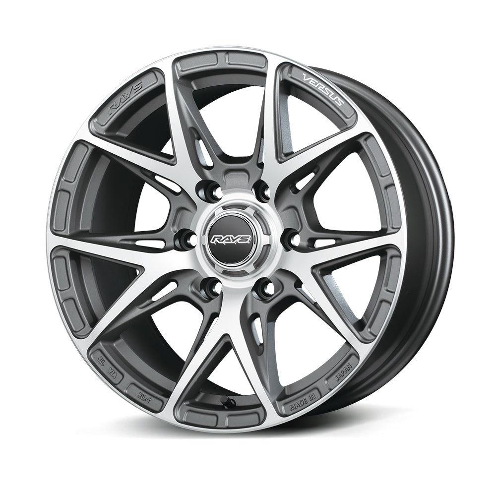 RAYS VERSUS CRAFT COLLECTION VV21SX 6 HOLE 17X8J +20 6X139.7 MATTE DIAMOND CUT SIDE MATTE GRAPHITE (M4) 12267802016M4