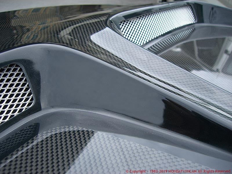 FEEL'S HONDA TWINCAM LIGHTWEIGHT BONNET (WITH AIR DUCT) FRP FOR HONDA ACCORD WAGON CH9 FEELS-00171