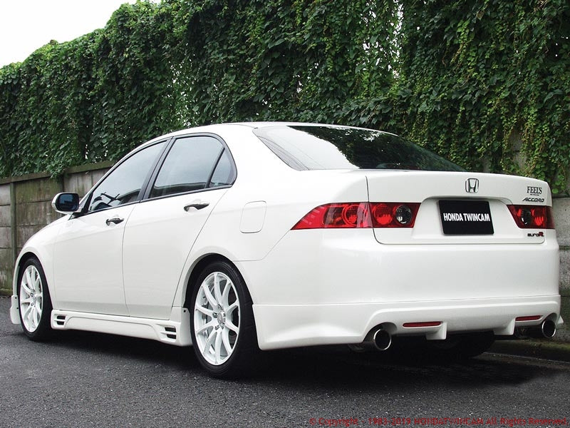 FEEL'S HONDA TWINCAM REAR UNDER SPOILER FRP FOR HONDA ACCORD CL7 EURO R FEELS-00109