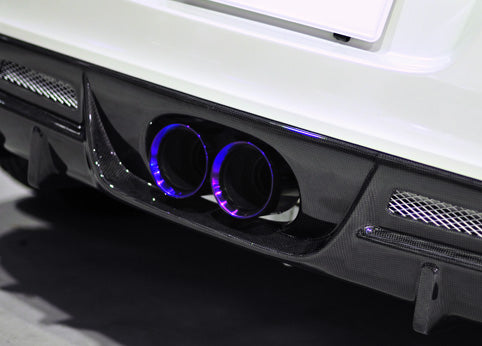 NOBLESSE  CENTER DUAL EXHAUST MUFFLER TYPE B TAIL TITANIUM STREET FOR HONDA CR-Z ZF1 6MT  CRZM-S2A-212