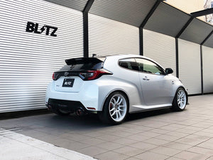 BLITZ NUR-SPEC CUSTOM EDITION STYLED EXHAUST CARBON For TOYOTA GR YARIS MXPA12 63197C