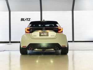 BLITZ NUR-SPEC CUSTOM EDITION STYLED EXHAUST CARBON For TOYOTA GR YARIS GXPA16 63196C