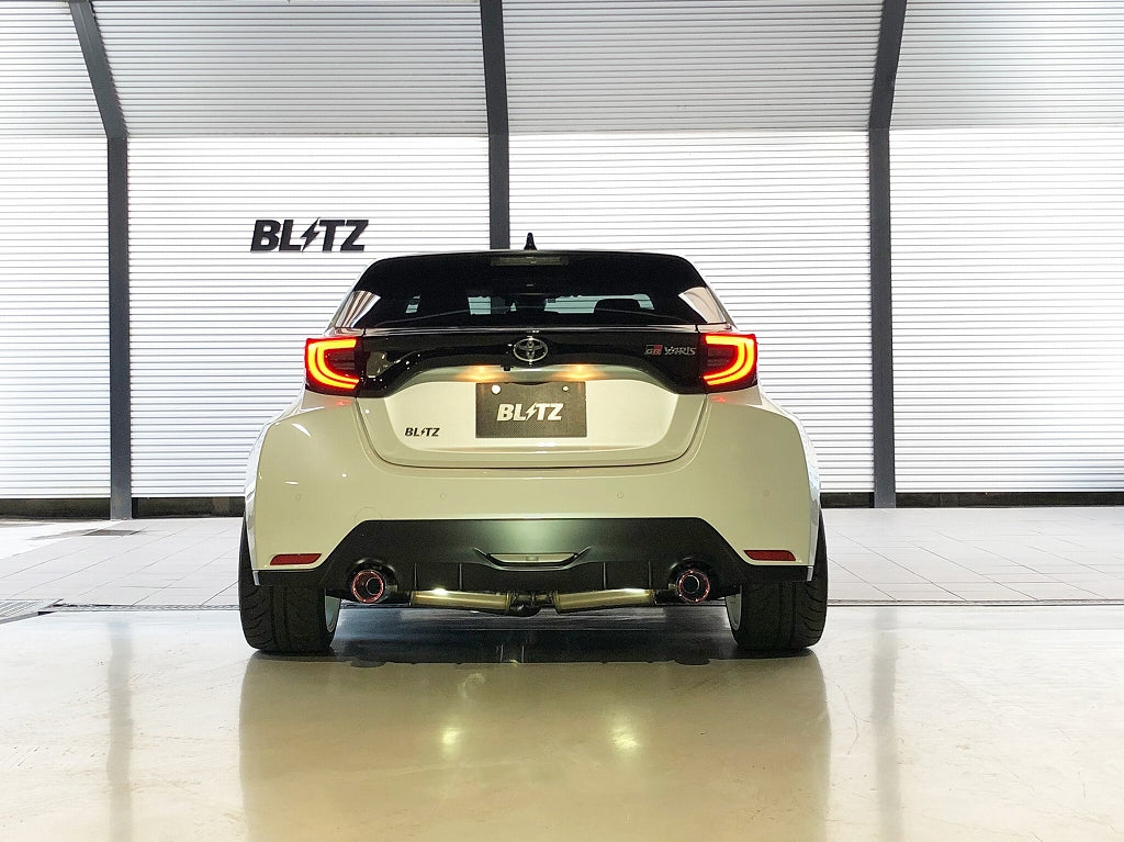 BLITZ NUR-SPEC CUSTOM EDITION STYLED EXHAUST CARBON For TOYOTA GR YARIS MXPA12 63197C