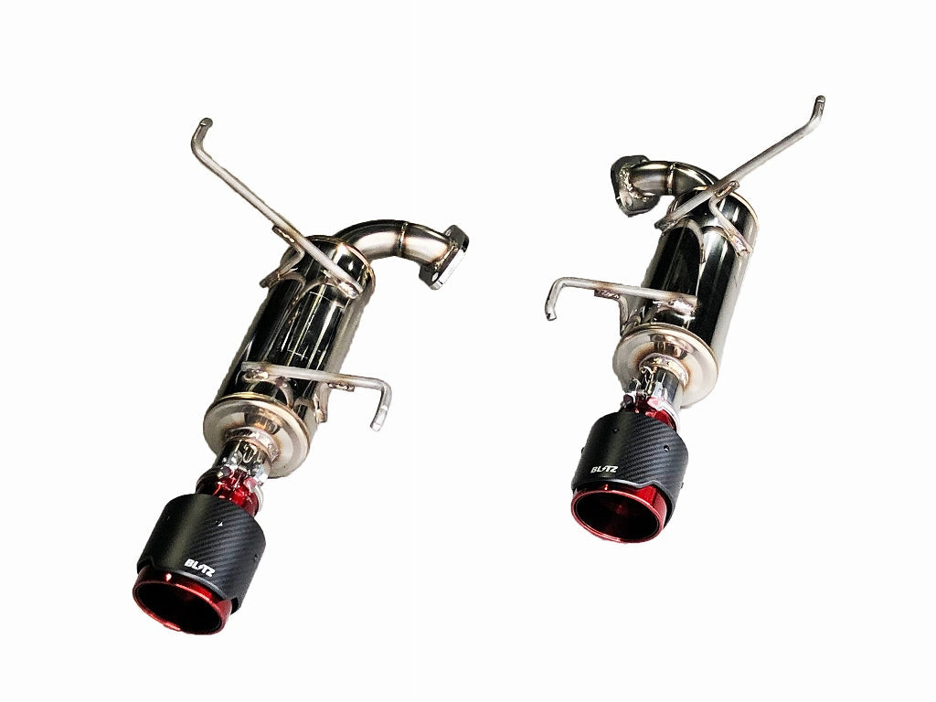 BLITZ NUR-SPEC CUSTOM EDITION EXHAUST SYSTEM CARBON FOR SUBARU FORESTER SK5 63198C