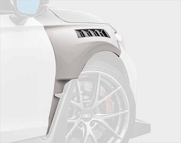MUGEN CARBON FRONT AERO FENDER FOR HONDA CIVIC TYPE R FL5 60200-XNRC-K0S0