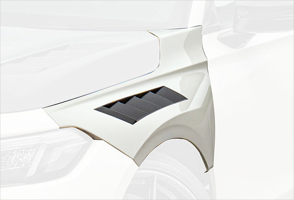 MUGEN CARBON FRONT AERO FENDER FOR HONDA CIVIC TYPE R FL5 60200-XNRC-K0S0