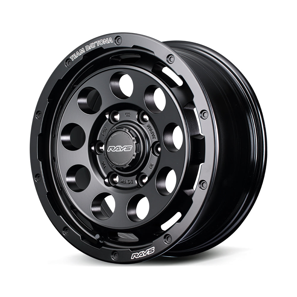 RAYS TEAM DAYTONA D9 17X8.5J +10 6X139.7 SEMI-GLOSS BLACK (BOJ) FOR  38257851014BOJ