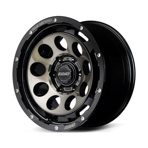 RAYS TEAM DAYTONA D9 17X8.5J +-20 6X139.7 BLACK/DISC CLEAR SMOKE (BEL) FOR  38257858014BEL
