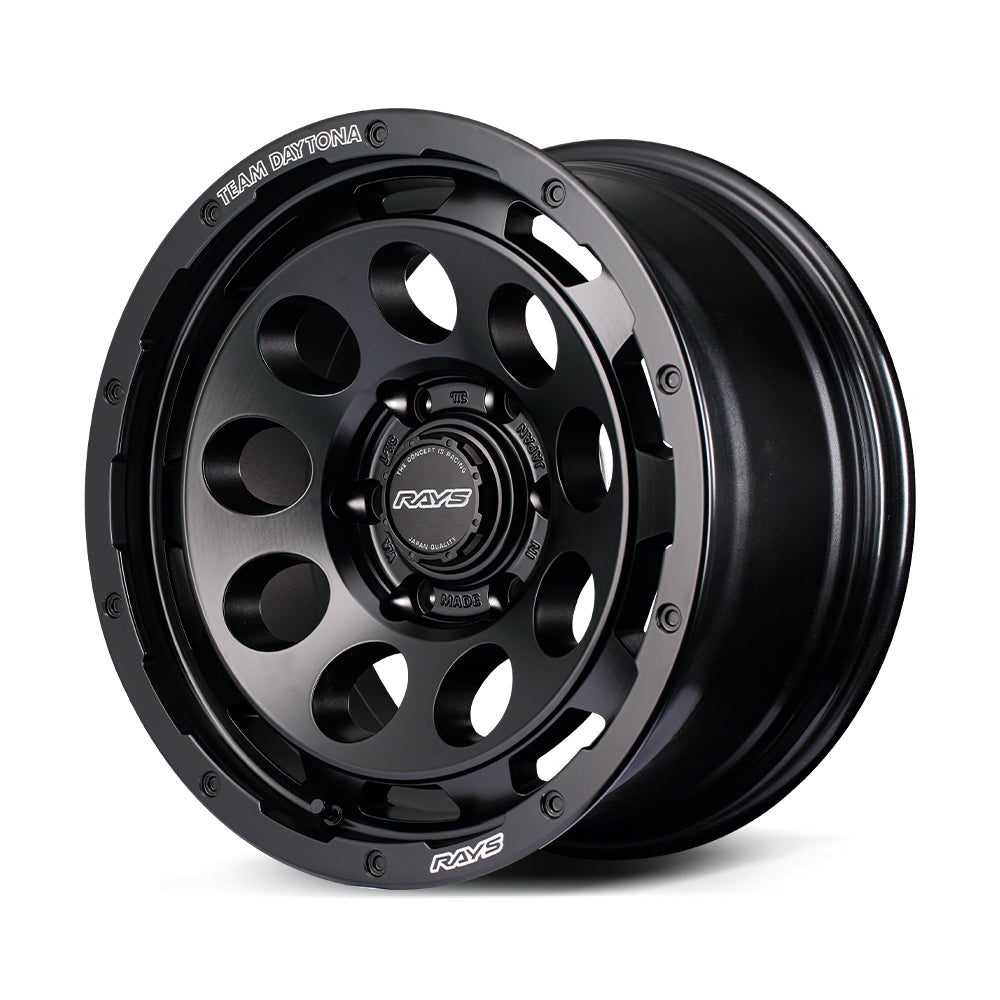 RAYS TEAM DAYTONA D9 17X8.5J +0 6X139.7 SEMI-GLOSS BLACK (BOJ) FOR  38257850014BOJ