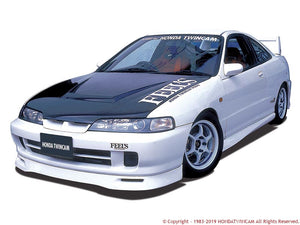 FEEL'S HONDA TWINCAM LIGHTWEIGHT BONNET (NORMAL SHAPE) FRP FOR HONDA INTEGRA DC2 FEELS-00660