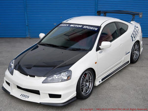 FEEL'S HONDA TWINCAM LIGHTWEIGHT BONNET (NORMAL SHAPE) FRP FOR HONDA INTEGRA DC5 TYPER FEELS-00684