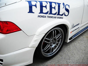 FEEL'S HONDA TWINCAM REAR OVER FENDER FRP FOR HONDA INTEGRA DC5 TYPER FEELS-00716