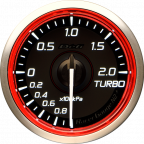 DEFI RACER GAUGE N2 PLUS PRESSURE 0~1000kPa 52MM RED DF19202