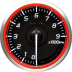 DEFI RACER GAUGE N2 PLUS TACHOMETER 0~9000RPM 60MM RED DF19902