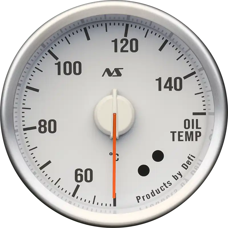 DEFI DEFI-LINK METER ADVANCERS RS II WHITE 80S GREEN OIL TEMPERATURE (50°C to 150°C) GAUGE Φ52 DF20903