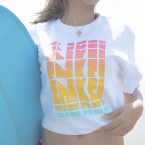 ENKEI SUNSET GRADATION TEE XL WHITE T-SHIRT ENKEI-01711