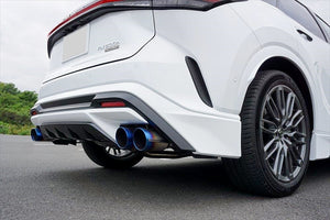 EXART ONE MUFFLER MILD SOUND TITANIUM ROUND Φ101 TAIL EXHAUST EXHAUST FOR LEXUS RX350 5BA-TALA15 5BA-TALA10 T24A-FTS EA02-LX116-RT-TRD-REAR-DIFFUSER