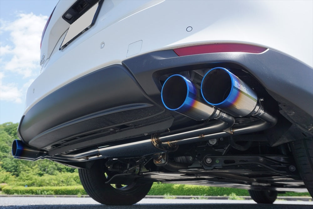 EXART ONE MUFFLER CARBON FIBER ROUND TAIL EXHAUST EXHAUST FOR MAZDA CX-60 3DA-KH3P 3CA-KH3R3P T3-VPTS T3-VPTH EA02-MZ103-C