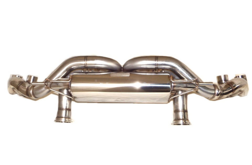 KREISSIEG CAT-BACK F1 SOUND VALVETRONIC EXHAUST SYSTEM TITANIUM FLOATING CURL TAIL SANDBLASTED KSG LOGO MARK FOR LAMBORGHINI HURACAN LP610-4 LAH-01-TITANIUM