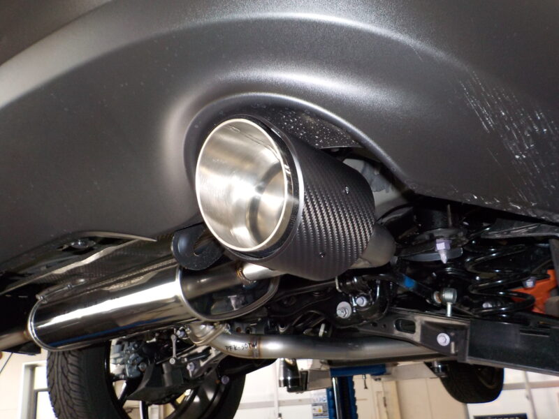 5ZIGEN ASHIKU EXAUST FOR TOYOTA HARRIER HYBRID 6AA-AXUH80 AS-T-015CBT