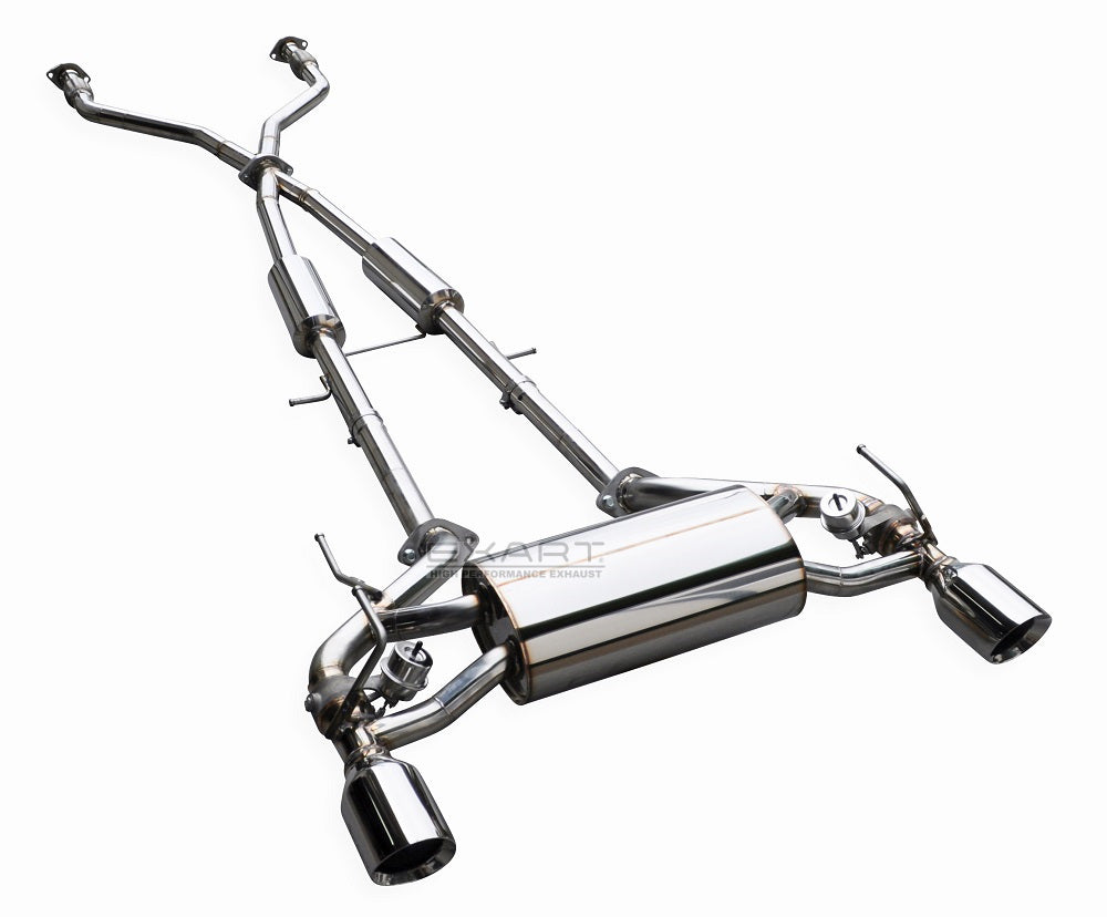 EXART IVSC MUFFLER EXHAUST EXHAUST FOR NISSAN SKYLINE COUPE CKV36 VQ37VHR EA01-NS101