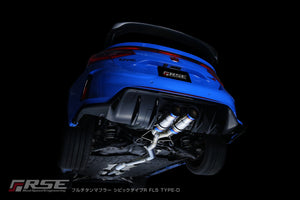 RSE FULL TITANIUM MUFFLER EXHAUST KIT TYPE-D FOR HONDA CIVIC TYPE R FL5 RB6090-HN06E