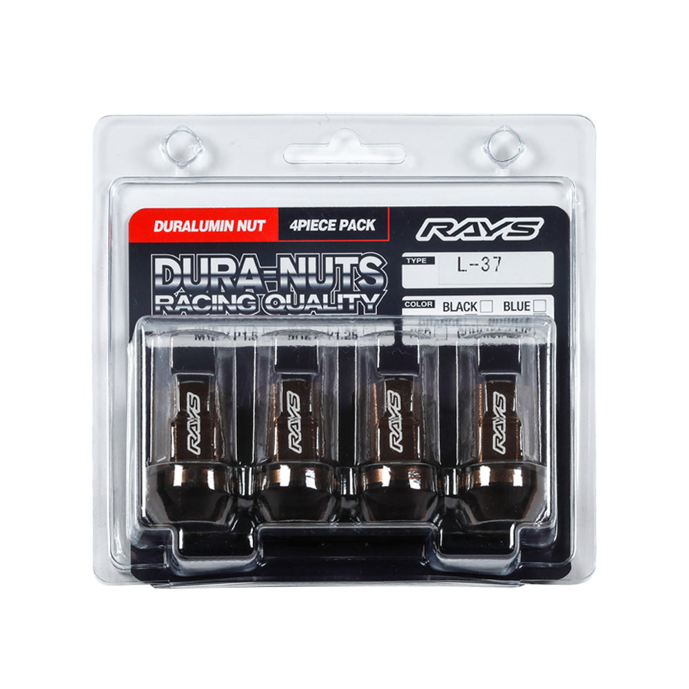 RAYS DURA-NUT 4PC L37 6H M12X1.25 RD BRONZE 740200001233RD
