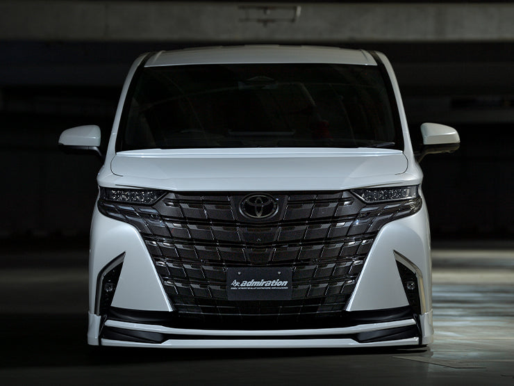 ADMIRATION DEPORTE FRONT HALF SPOILER PAINTED (SINGLE COLOR) FOR TOYOTA ALPHARD 40 ADMIRATION-00003