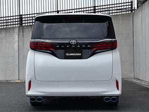 ADMIRATION EXECUTIVE MUFFLER, DUAL EXHAUST (LEFT & RIGHT) FOR OEM PARTS V-TAIL (TAIL SLIDE TYPE) FOR TOYOTA ALPHARD 40 45 ADMIRATION-00033