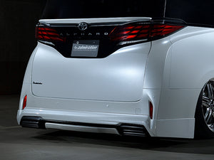 ADMIRATION DEPORTE REAR HALF SPOILER FOR MUFFLERLESS VEHICLES PAINTED (TWO-TONE) FOR TOYOTA ALPHARD 40 45 ADMIRATION-00014