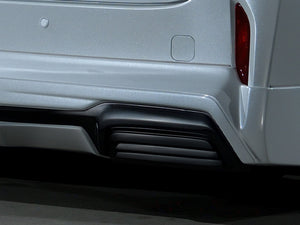 ADMIRATION DEPORTE REAR HALF SPOILER FOR MUFFLERLESS VEHICLES UNPAINTED FOR TOYOTA ALPHARD 40 45 ADMIRATION-00012