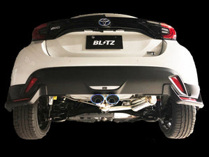 BLITZ NUR-SPEC CUSTOM EDITION EXHAUST TI For TOYOTA YARIS HYBRID MXPH10 63566V