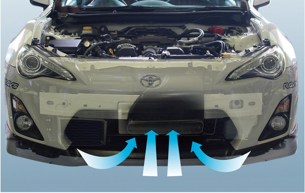 GREDDY DIRECT AIR INTAKE DUCT FOR TOYOTA 86 ZN6 SUBARU BRZ ZC6 FA20 12515001