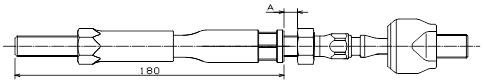 IKEYA FORMULA TIE ROD FOR NISSAN CEFIRO 2WD A31 IFAC04002